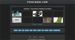 Desktop Screenshot of pixelmari.com
